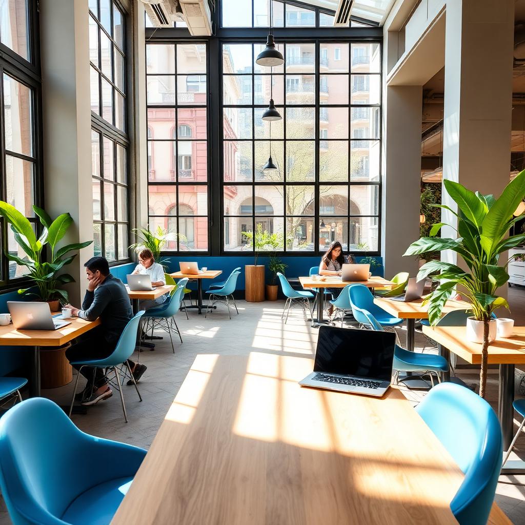 Café Olé coworking en Chamberí, Madrid